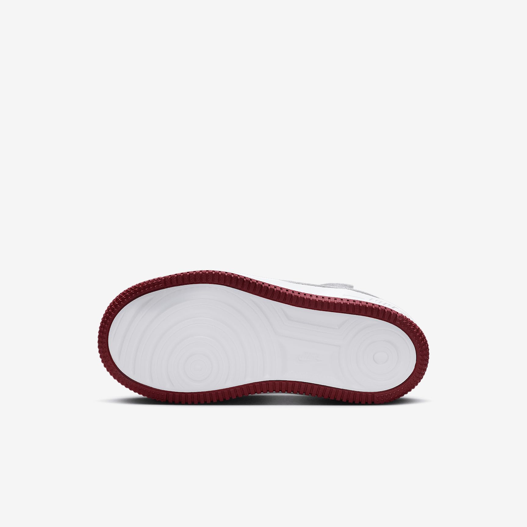 Nike Force 1 Low LV8 EasyOn Little Kids' Shoes (HF5510-100, White/Team Red/White) Size 8