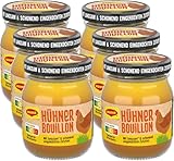 MAGGI Hühner Bouillon, pastöse Hühnerbrühe im Glas, schonend eingekocht,...
