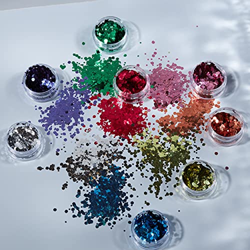 Glitter a pezzetti classico della Moon Glitter