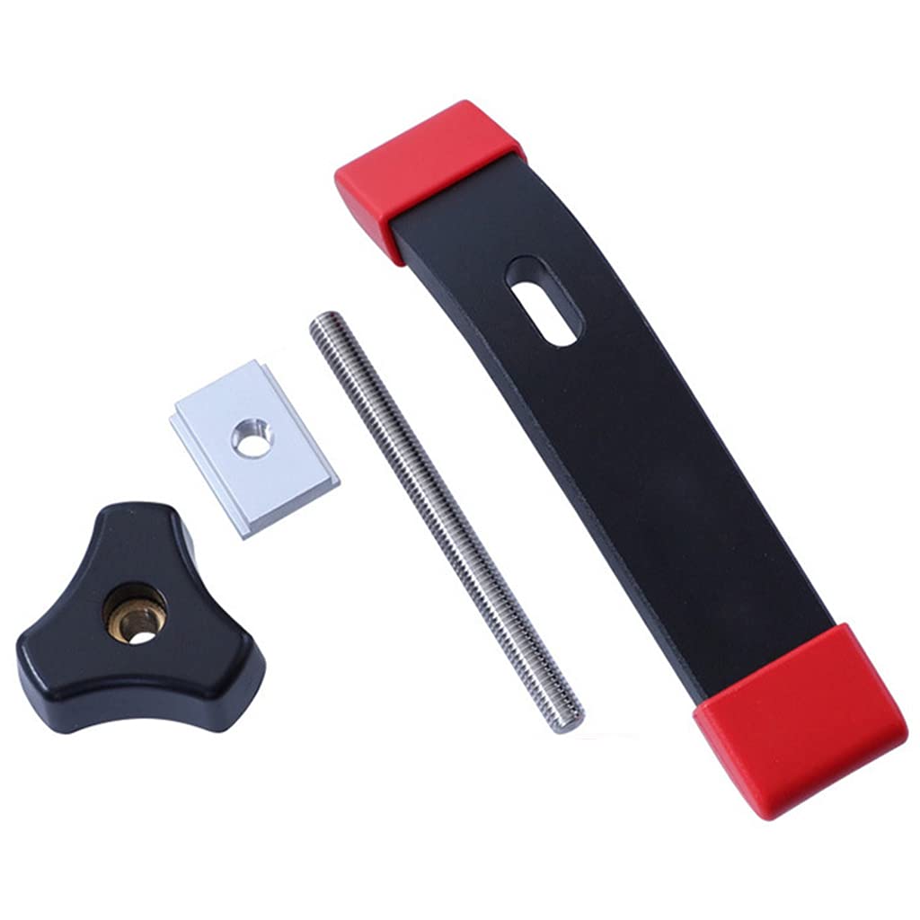 Woodworking Jig For T Track Hold Down Clamps T-screw 8mm Threaded Screw For Clamping Jigs Fixtures Aluminum