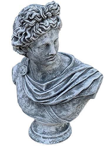 Stone and Style - Escultura de piedra, estilo antiguo, resistente a las heladas