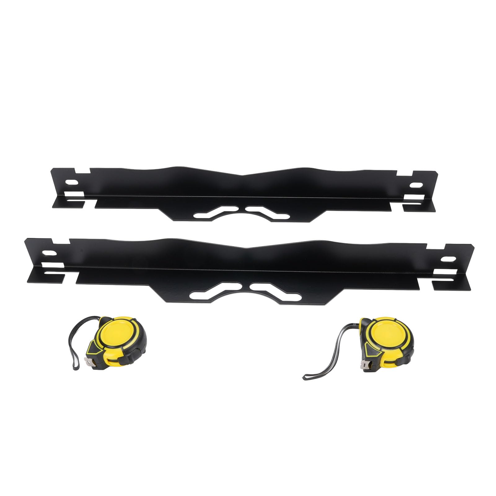 FTVOGUE Placa de Alineación de Ruedas, Herramienta de Alineación de Puntera de Acero Inoxidable Resistente con Cinta Métrica para Automóviles, Camiones, SUV, Ajuste Universal para Motocicletas,