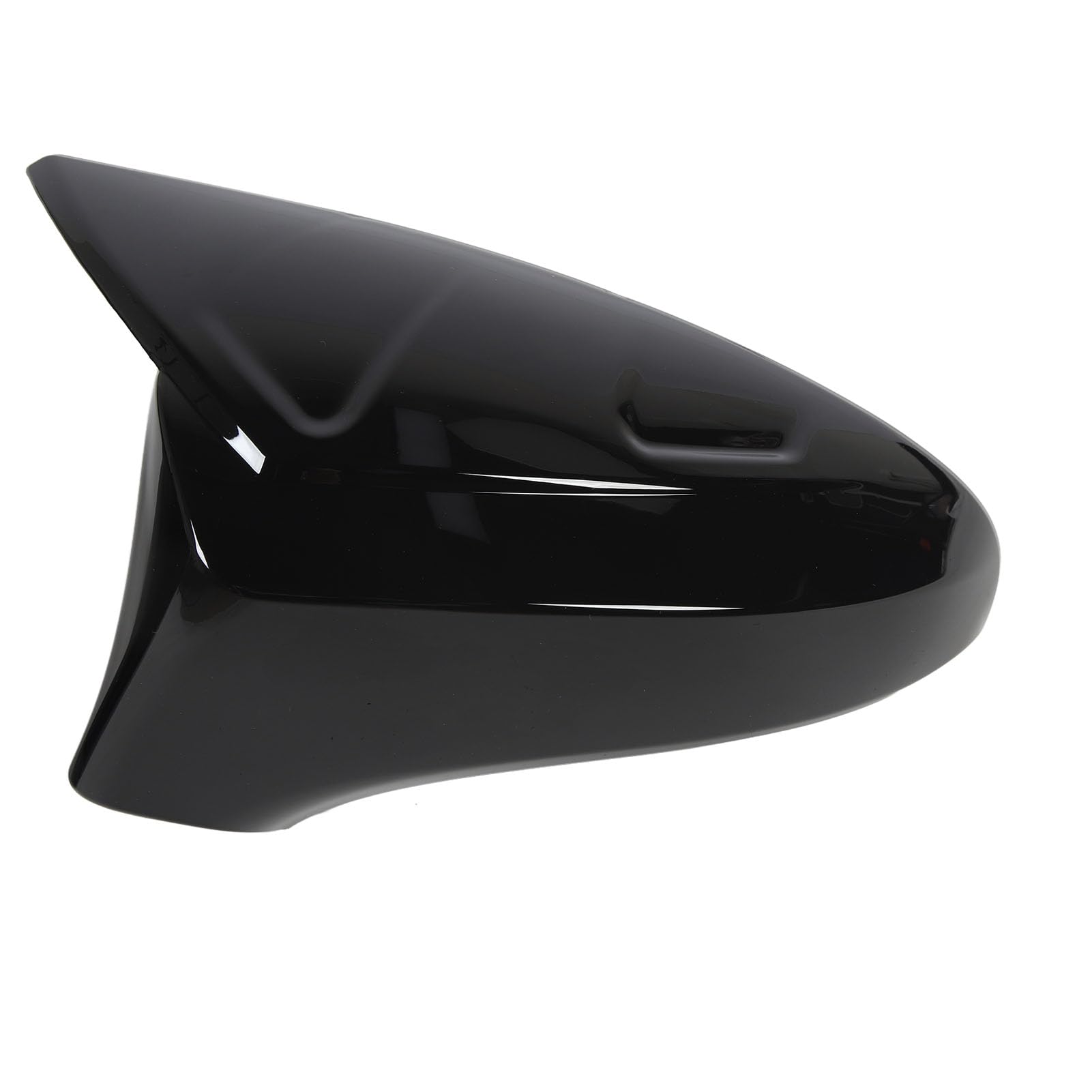 2 pz robusta copertura per specchio laterale ABS, facile installazione con fibbia, rivestimento protettivo, aspetto squisito, per IS200t IS250 IS350 GS ES CT RC LS IS (Glossy Black)