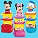 Play-Doh Disney Junior Mickey Mouse Clubhouse, Stamp & Go Megapack with Mickey, Minnie & Donald, Arts & Crafts Preschool Toys for Kids 2+