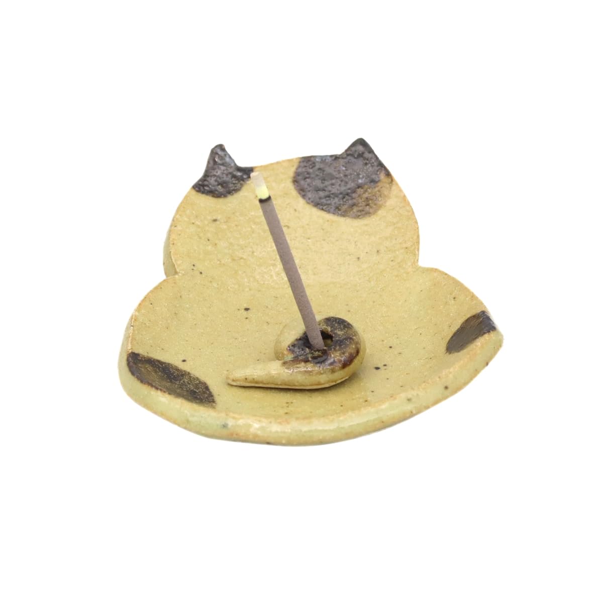 Craftsman House Incense Holder Incense Stick Holder Cat Pottery, Made in Japan : Home & Kitchen