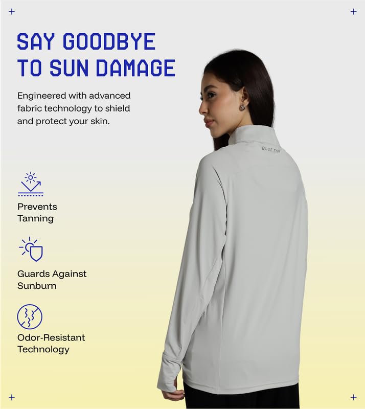Image of Womens Sunscreen Jacket ICE Pro - UPF 50+ Cooling Jacket for Men & Women|Cool Rush Pro Tech,UV Protection,Breathable,Sweat-Wicking, Anti-Microbial, Lightweight Sun Hoodie for Outdoor Sports & Travel