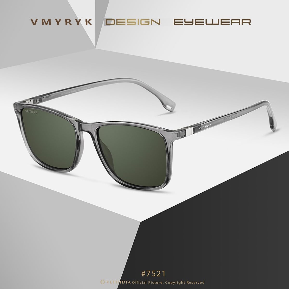 Sunglasses Men Polarized Sunglasses for Mens Womens Retro Lens for Driving Fishing UV400 Protection light For Sport - Image 3