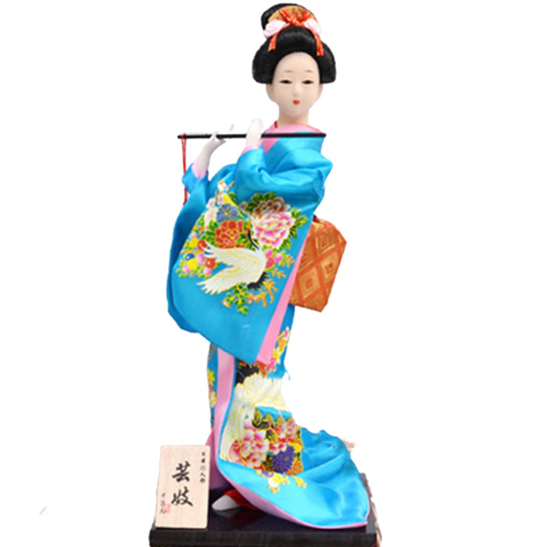 日本人形　舞妓さん2人　京の庭 日本人形 舞妓さん2人 京の庭