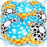 12 Pack Cartoon Story Themed Beach Ball - 16
