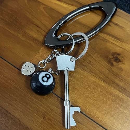 Image of Cute Star Carabiner Clips Keychain Y2K Cool Heavy Duty Starfish Carabiner Belt Loop Clip for Men Women