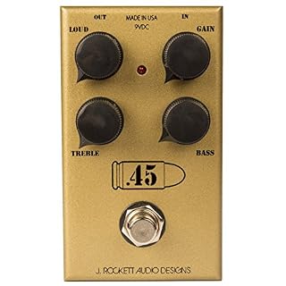J. Rockett Audio Designs Tour Series Pédale d’effets pour guitare Overdrive Calibre .45 - Les Beatles, Paul McCartney, John Lennon, RIngo Starr, George Harrison