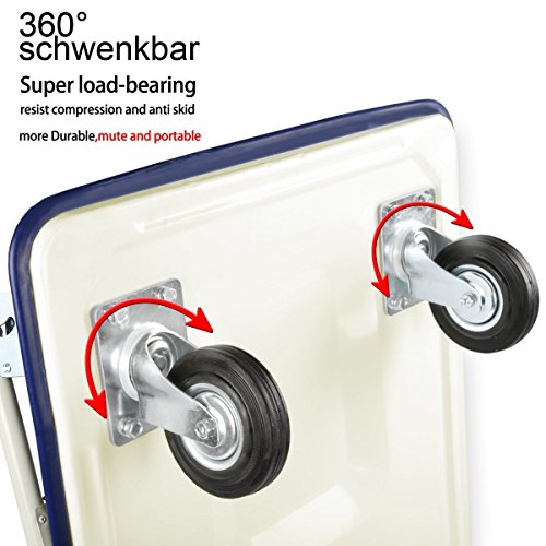 Carrito Plataforma Plegable Capacidad 660 lbs miniatura 6