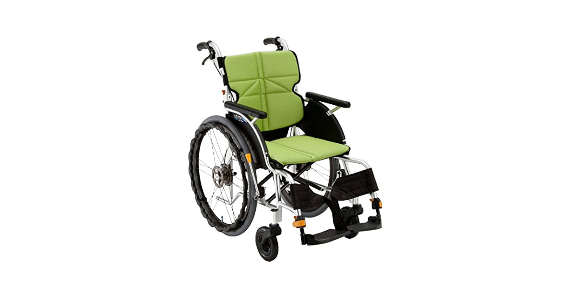 自走用車椅子　松永製作所 ネクストコア NEXT-11B HB グリーン　② 445-f3.jpg