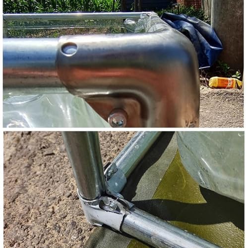 Transparent Fish Pond for Garden - 150x100x71CM Above Ground Swimming Pool, Customizable Temporary Water Tank for Fish Breeding & Aquatic Life, Durable Clear Design