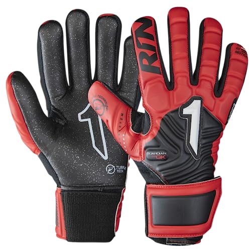 Rinat Guantes de Portero Fútbol Guardian GK Junior Rojo Unisex Talla 4