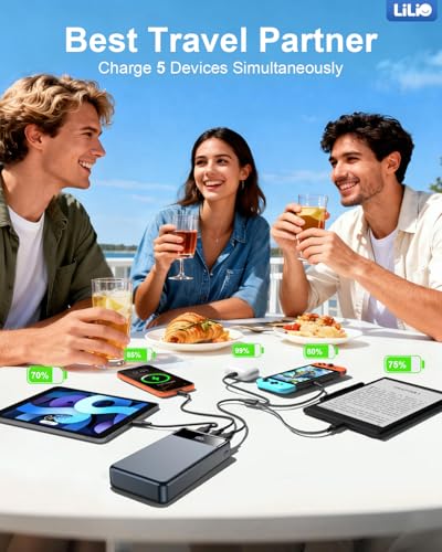 Image of Portable Charger Power Bank 60000mAh, 22.5W PD Fast-Charge Battery Pack