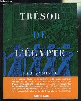 Paperback tresor de l'egypte [French] Book