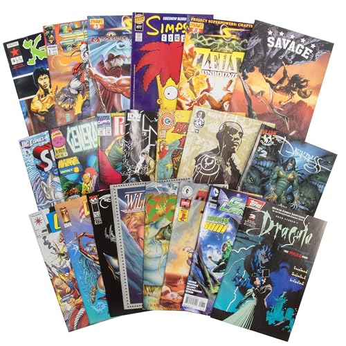 20 Assorted Comic Book Value Collection-...