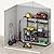 DWVO 6x4ft Metal Outdoor Tool Shed, Garden Storage Shed for Backyard, Lawn, and Patio, Heavy-Duty Storage Unit with Four Vents & Lockable Door for Storing Tools, Equipment & Trash Bins, Dark Gray