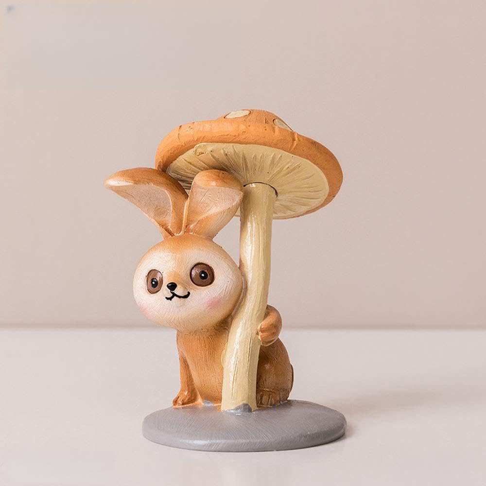 Idee cadeau couple avec cette petite figurine lapin et champignon