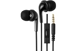 amazon basics headphones Stereo Earbuds Wired