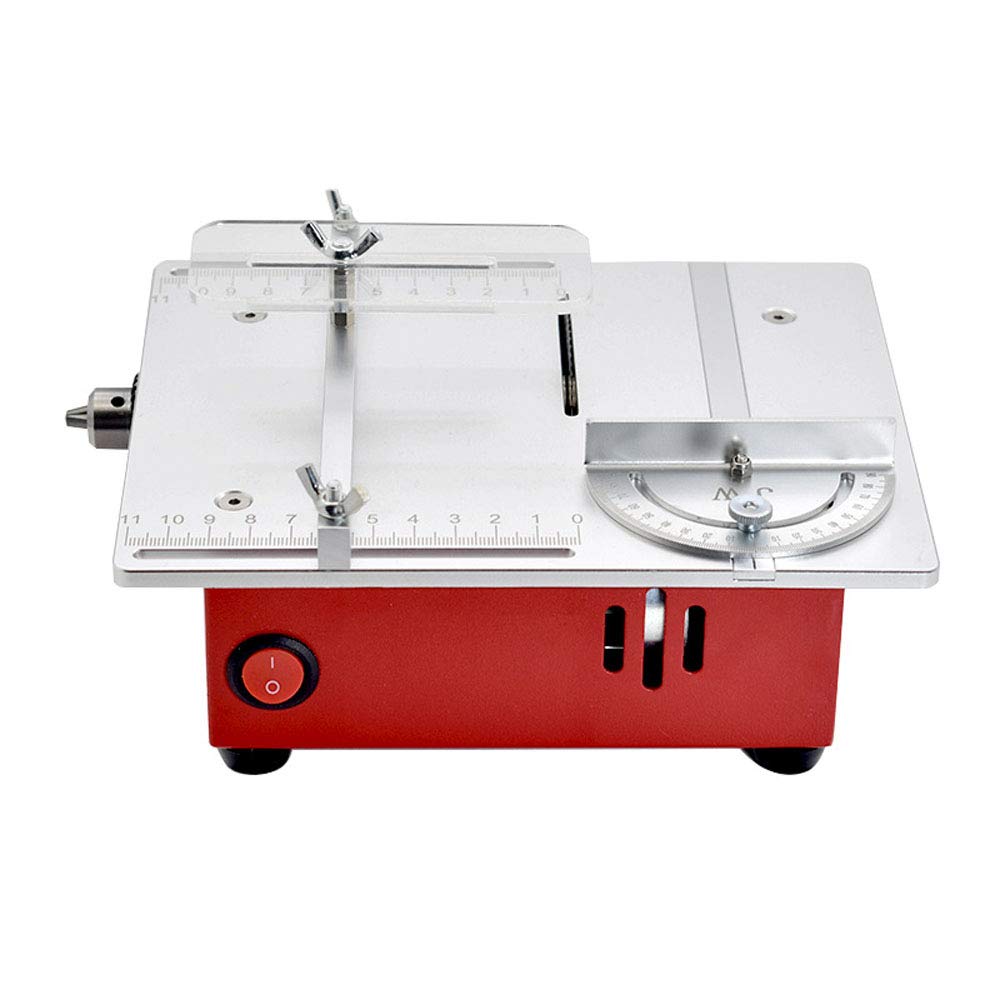 T30 Mini-Multifunktions-Tischkreissäge, elektrische Desktop-Säge, kleiner Haushalt, Heimwerker-Schneidwerkzeug, Holzbearbeitungsbank, Drehmaschine, Schneidemaschine Effizienz(S-2 Standard)