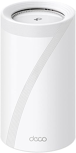 TP-Link Deco BE85 Tri-Band WiFi 7 BE22000 Whole Home Mesh System (1-Pack)
