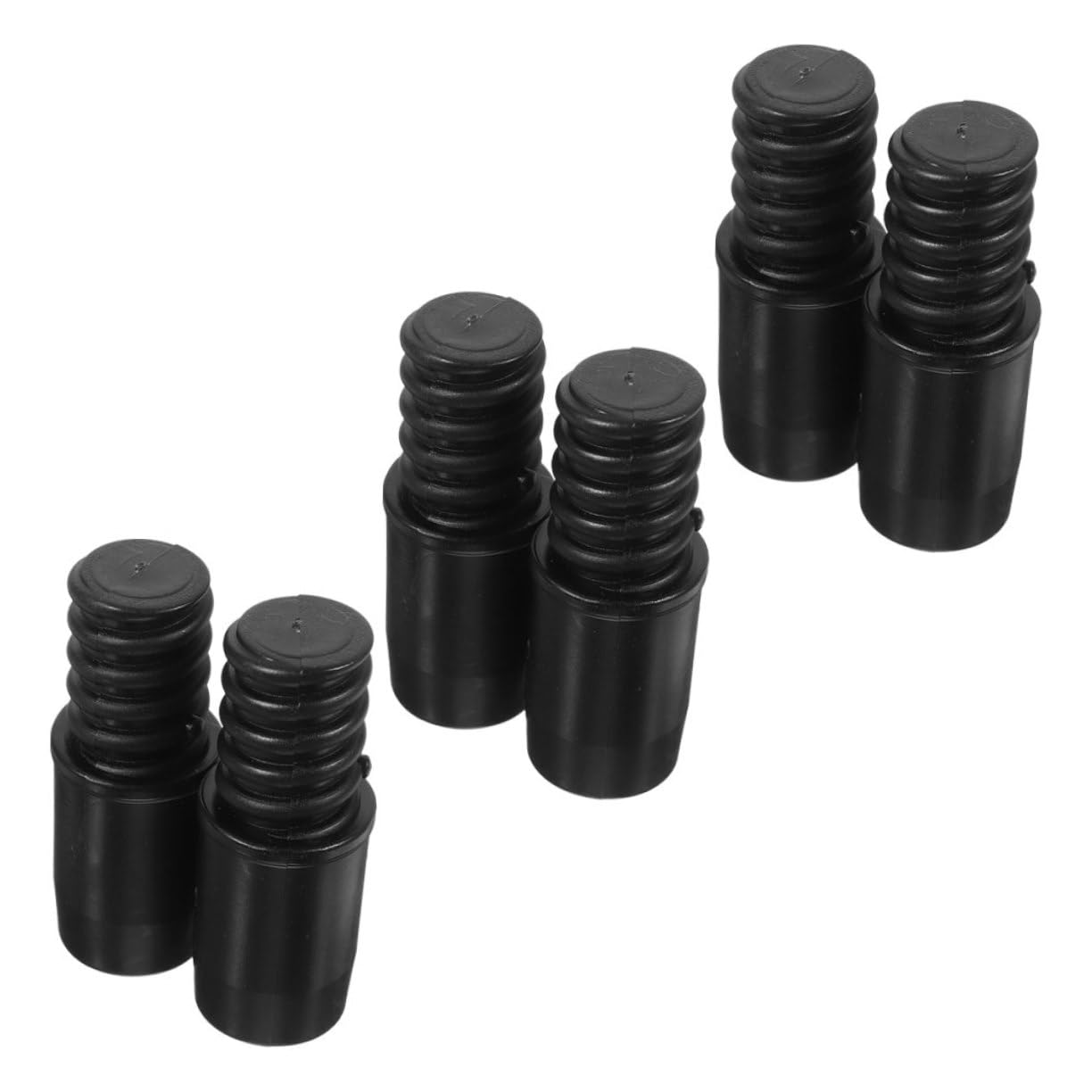 6 Piezas Adaptador de para Mango de Fregona Recambio Duradero Compatible con Poste Telescópico para Uso Versátil Limpieza