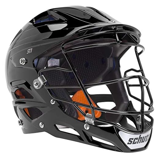 Schutt Sports ST1 Pitcher's Protector Softball Facemask with Matching Guard, Black, Medium
