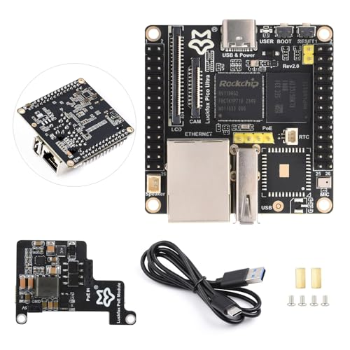 Luck-fox Pico Ultra RV1106 Micro Development Board Integrates ARM Processors Without Includes PoE Module linux wireless