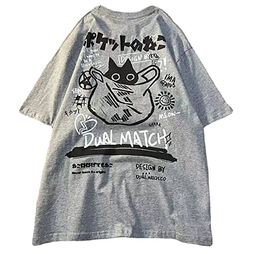 国内で当店のみ DETW - Punk Cat Graphic Short Sleeve 51vZrqk3d8L.jpg