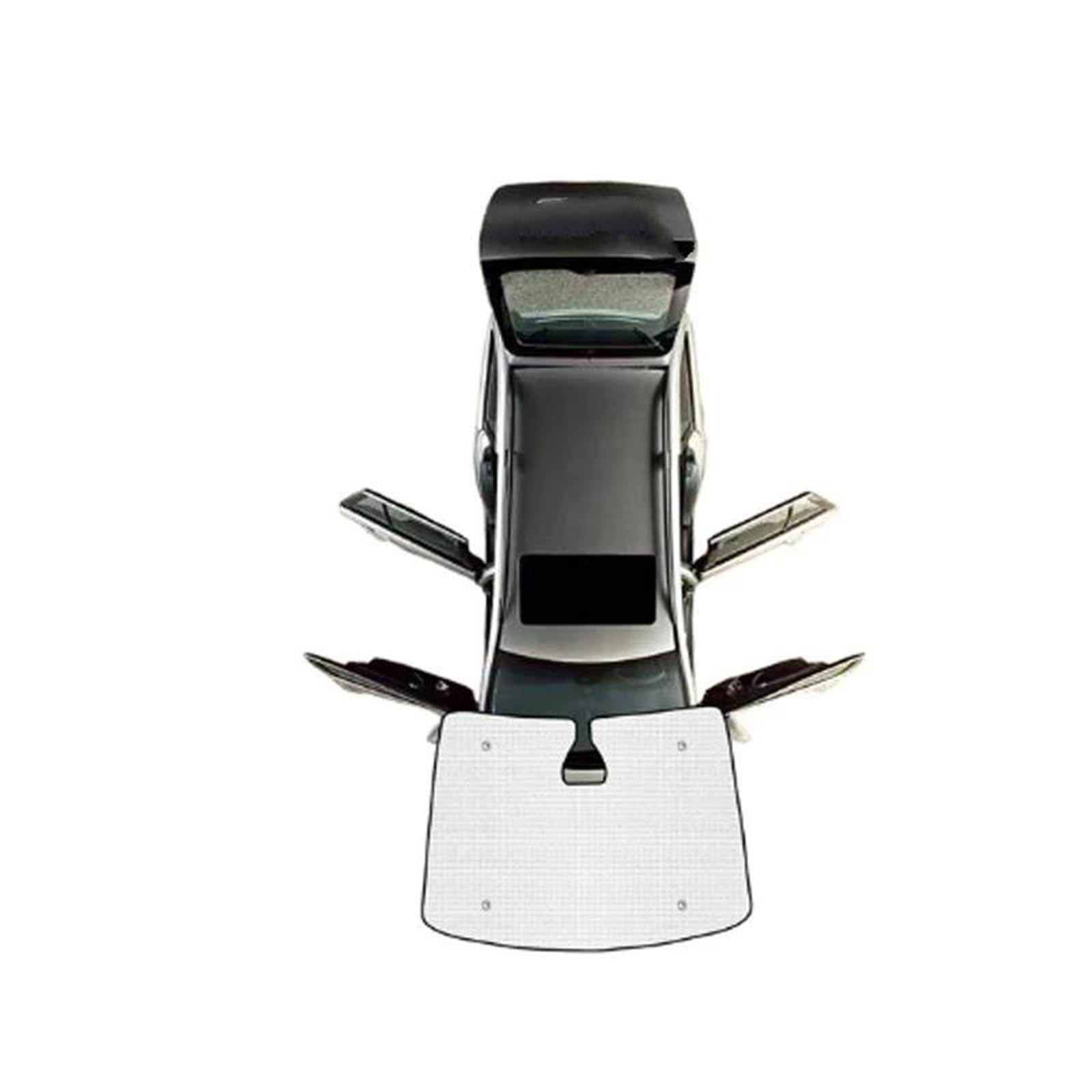Para VW Para ID.3 Para ID 3 Para ID3 2019-2023 Parasol De Cobertura Total Para Ventana Parabrisas Accesorio Parasol Coche Magnético(Front Windshield)