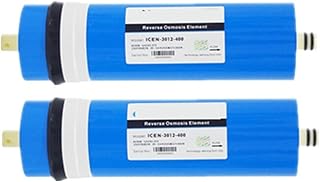 Reverse Osmosis System 2pcs 400 GPD Reverse Osmosis Filter RO Membrane 3012-400 Membrane Water Filters Cartridges Ro System Filter Membrane Reverse Osmosis Drinking Water Filter System