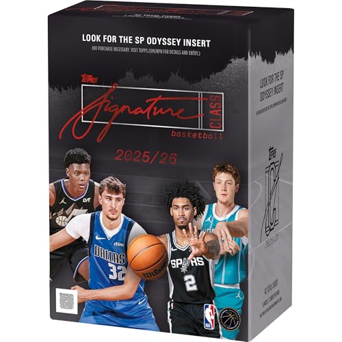 2025-26 Topps Signature Class Basketball - Factory Sealed - Value Box