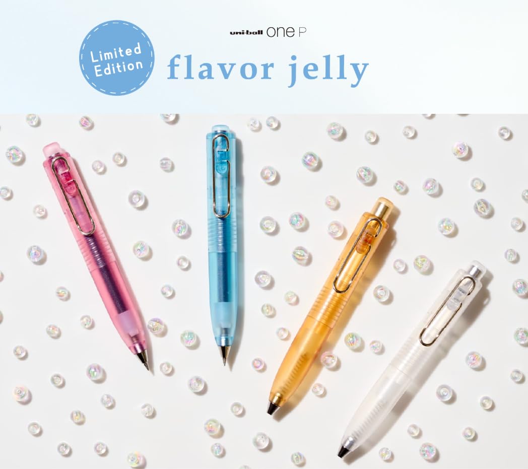 Amazon | ユニボールワンP 限定 クリアカラー 透明軸 ボールペン