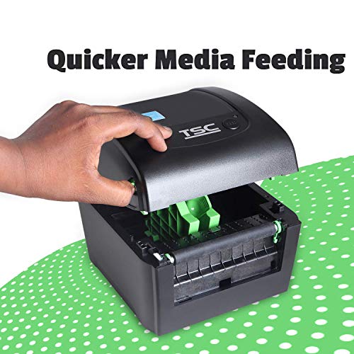 TSC Da 310 Desktop Direct Thermal Transfer 4 Ips & 300 Dpi Barcode Shipping Label Monochrome Wired Home InkJet Printers Ideal For Seller Flex, Black - Image 2