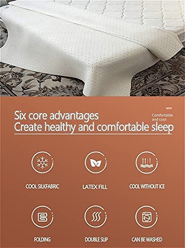 Matelas de Refroidissement en Soie de Glace Violet Parure de Lit 3 Pcs
