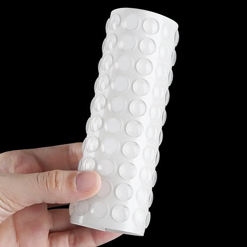 Miniatura 6 de Parachoques de puerta transparentes, hoja de 36, puntos de parachoques de puerta, pequeñas almohadillas adhesivas suaves para gabinete, esquina,