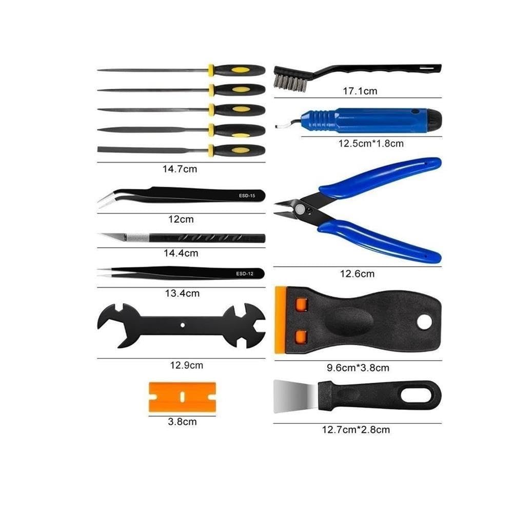 Kit di pulizia degli ugelli della stampante 3D, accessori for la manutenzione della stampa 3D(Set-1)