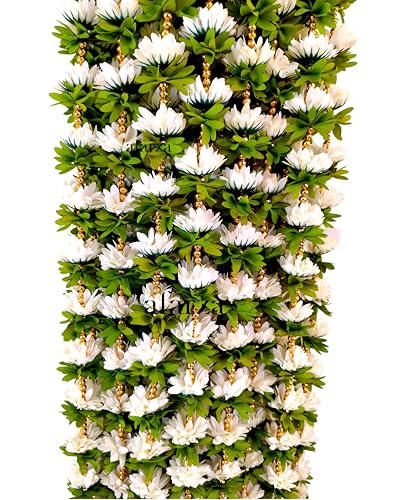 Best Artificial Flower Garlands: Festive Floral Decor 76 afarza Artificial Flower Garland Toran wall Hanging for Door Entr...