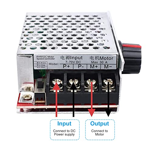RUIZHI Controller di velocità PWM Motore, 7-70V