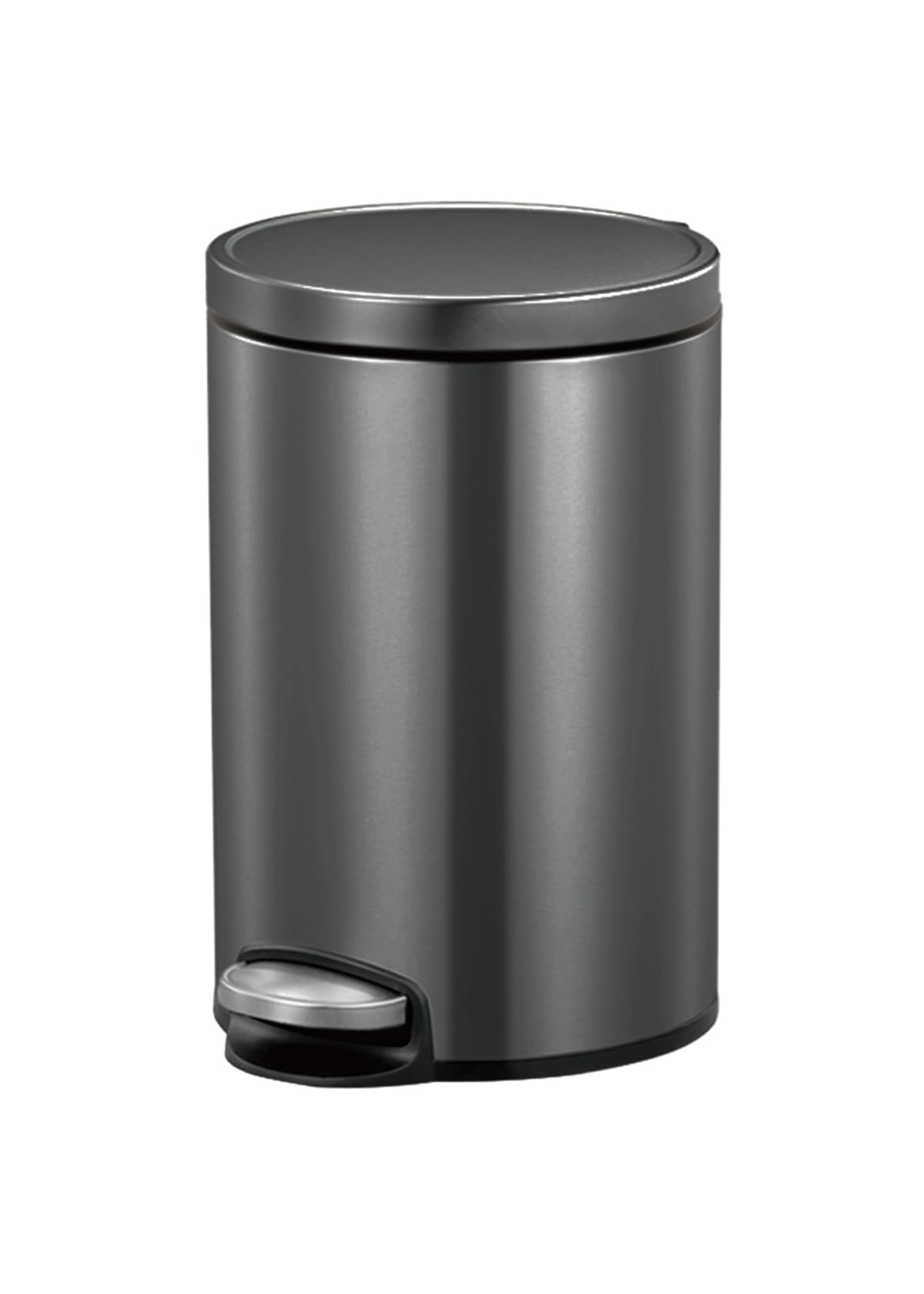 Bronze Copper Pedal Bin - 20L Stainless Steel Trash Can -7