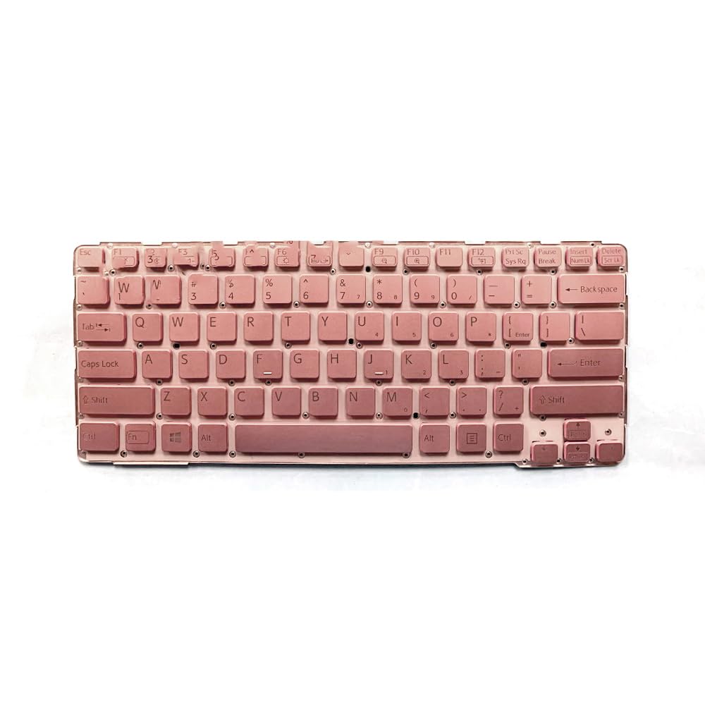 English US Laptop Keyboard for Sony SVE14A SVE14A15FA SVE14A15FDP SVE14A15FG SVE14A15FN SVE14A16FG SVE14A16FN SVE14A190S Pink