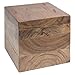 HUBERTÂ® Reclaimed Wood Square Block Riser-7