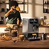 Cecotec Macchina Caffè Superautomatica Compatta Cremmaet Steam Latte Art. 19Bar, Vaporizzatore, Thermoblock, Plug&Play, Macinino Conico, 5 Livelli, Serbatoio Acqua 1.1L, Caffè 150g, Pulizia Automatica