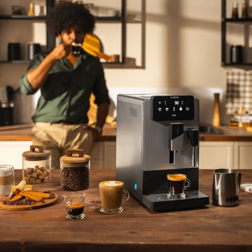 Cecotec Kompakte Kaffeevollautomat mit Dampferzeuger