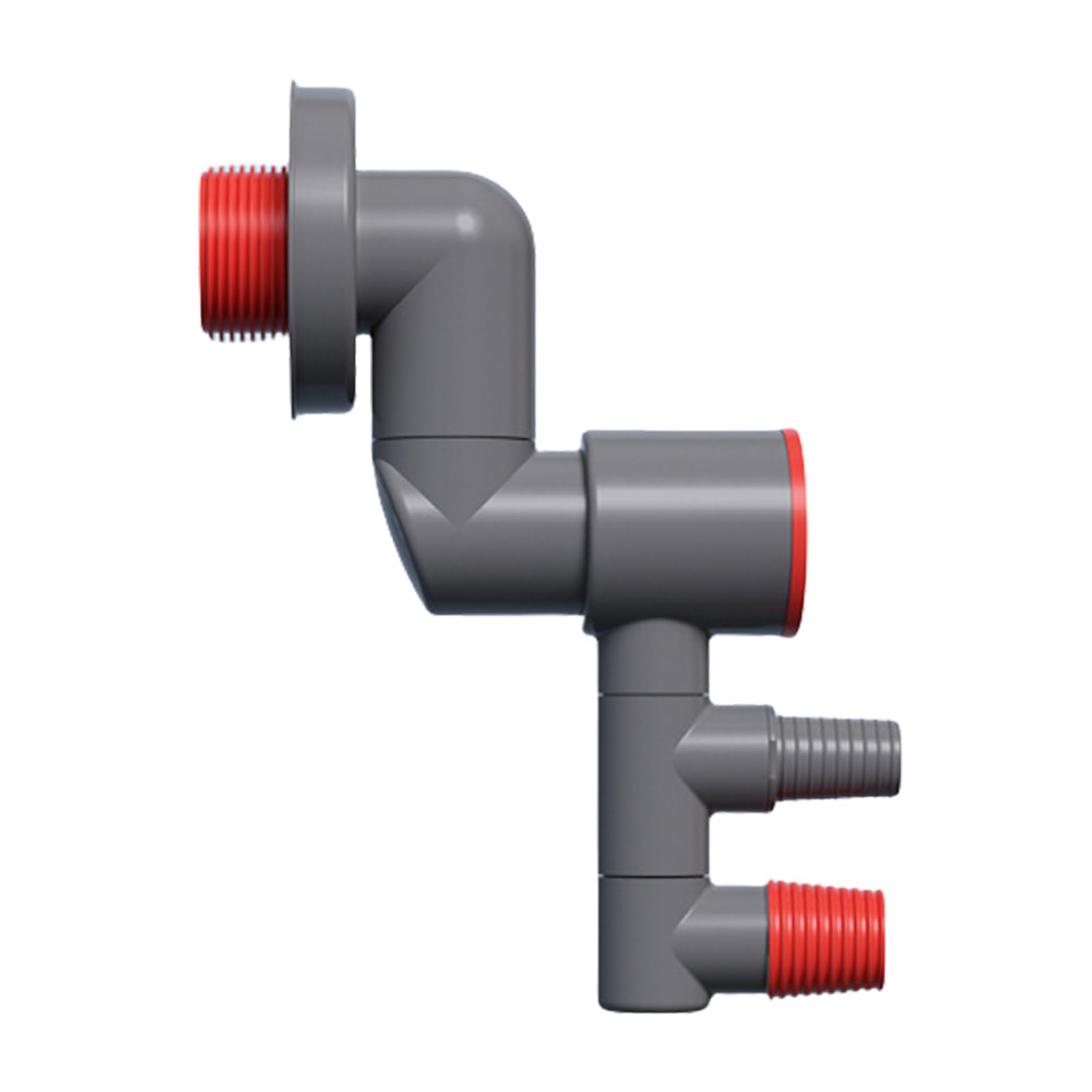 Kalttoy Kitchen Pipe Drainpipe Connector Sink Drain Adapter Seal Plug Overflows Water Drain Pipe Joint Sewer Branch Connector Sink Adapter Seal Plug