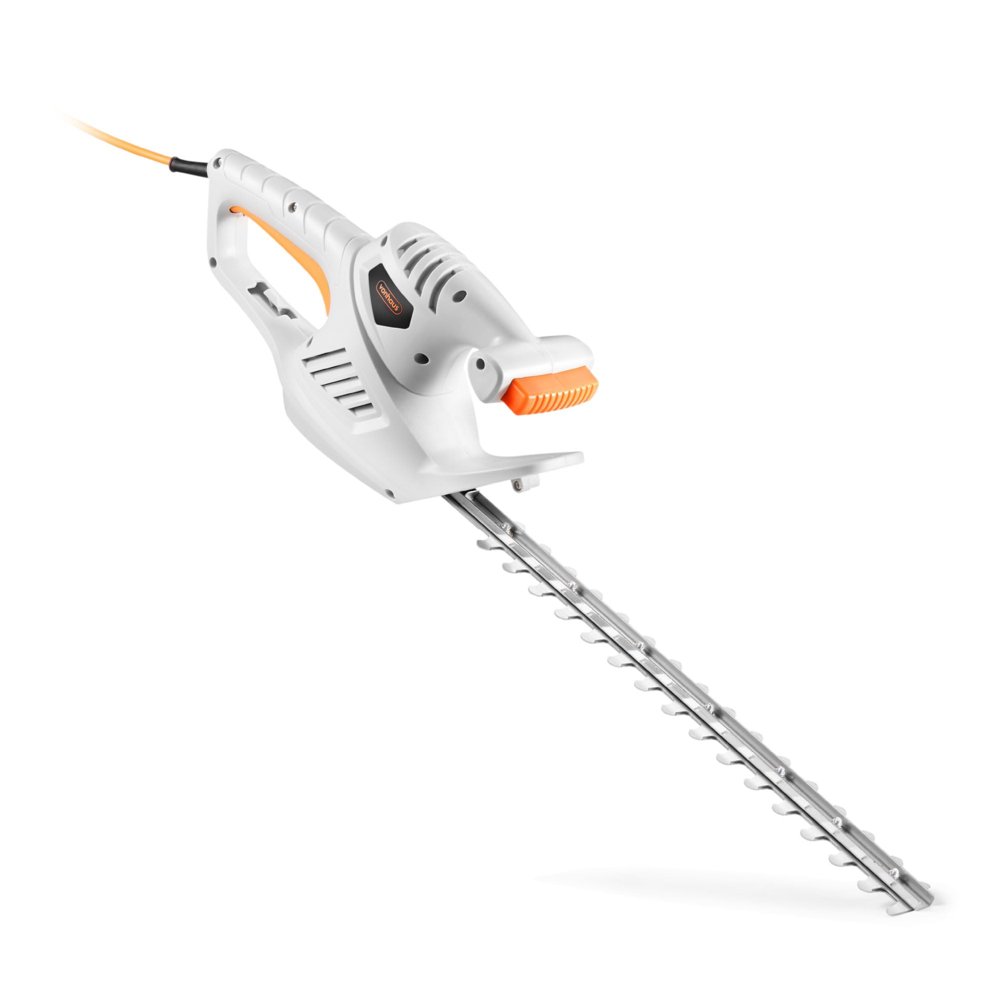 VonHaus Hedge Trimmer 450W – Electric Lightweight Cutter for Hedges, Branches, Shrubs, Twigs – Comes with Blade Cover, 6m Cable, 41cm Blade, 2 Stage Safety Trigger