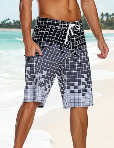 Men's Sportwear Quick Dry Board Shorts with Lining2