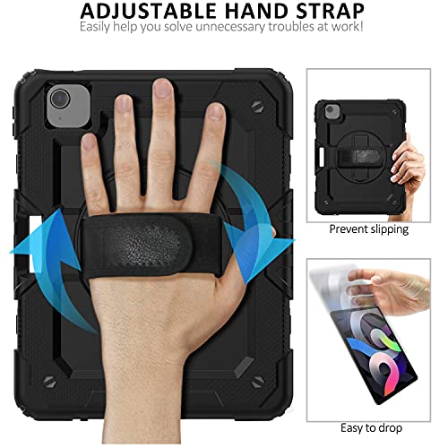 Ambison Case Compatible With Ipad Air 4Th Generation 2020 / Ipad Pro 11 2018 & 2020, Comes With 9H Tempered Glass & Paperfeel Screen Protector #TOP5